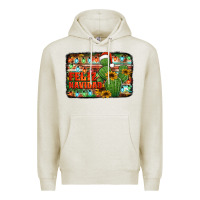 Oatmeal Heather feliz navidad merry christmas cactus Premium Hoodie - Jasminsmagicworld