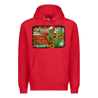 Red feliz navidad merry christmas cactus Premium Hoodie - Jasminsmagicworld