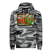 Slate Camo feliz navidad merry christmas cactus Premium Hoodie - Jasminsmagicworld
