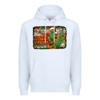 White feliz navidad merry christmas cactus Premium Hoodie - Jasminsmagicworld