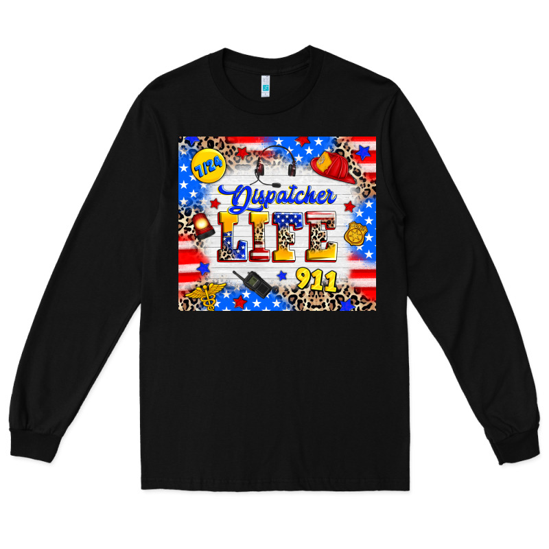Dispatcher Life Long Sleeve Tee by RanaPortraitStore | Teevron