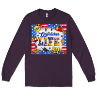Plum dispatcher life Long Sleeve Tee - RanaPortraitStore