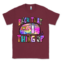 Burgundy back that thing up Classic Tee - Zillion Design Studio