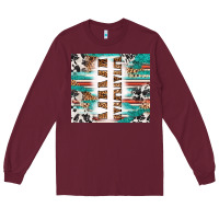 Burgundy customized mama Long Sleeve Tee - RanaPortraitStore