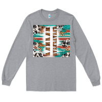 Heather Grey customized mama Long Sleeve Tee - RanaPortraitStore