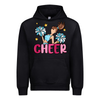 Black cheer Urban Hoodie - MaliasSmallBusiness