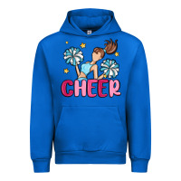 Cobalt cheer Urban Hoodie - MaliasSmallBusiness