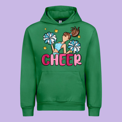 Cheer Urban Hoodie Designed By Maliassmallbusiness