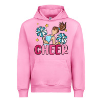 Fuchsia Pink cheer Urban Hoodie - MaliasSmallBusiness