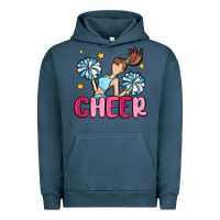 Pigment Midnight Navy cheer Urban Hoodie - MaliasSmallBusiness