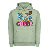 Pigment Oil Green cheer Urban Hoodie - MaliasSmallBusiness