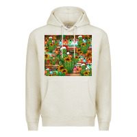 Oatmeal Heather feliz navidad merry christmas cactus tumbler Premium Hoodie - Jasminsmagicworld