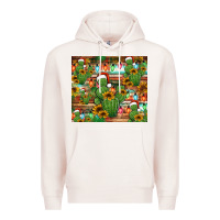Pale Pink feliz navidad merry christmas cactus tumbler Premium Hoodie - Jasminsmagicworld