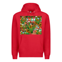 Feliz Navidad Merry Christmas Cactus Tumbler Premium Hoodie | Teevron