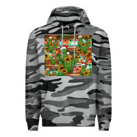 Slate Camo feliz navidad merry christmas cactus tumbler Premium Hoodie - Jasminsmagicworld