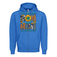 True Royal i have two titles mom and mimi and i rock them bot Zipper Hoodie - Zillion Design Studio