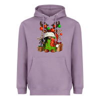 Lavender christmas afro gnomes Heavyweight Hoodie - FaDigitalArtStudio