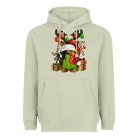 Matcha christmas afro gnomes Heavyweight Hoodie - FaDigitalArtStudio