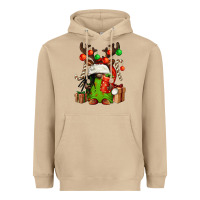 Mushroom christmas afro gnomes Heavyweight Hoodie - FaDigitalArtStudio