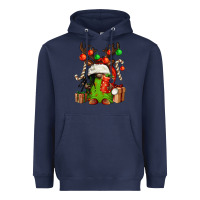 Navy christmas afro gnomes Heavyweight Hoodie - FaDigitalArtStudio