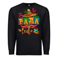 Black papa cito cinco de mayo Premium Sweatshirt - AdoDesignShop