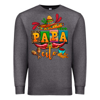 Charcoal Heather papa cito cinco de mayo Premium Sweatshirt - AdoDesignShop