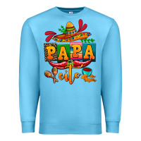 Ocean Blue papa cito cinco de mayo Premium Sweatshirt - AdoDesignShop
