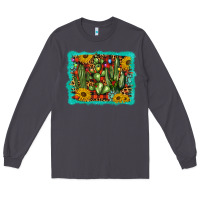 Smoke cactus christmas Long Sleeve Tee - BarkalooDesign