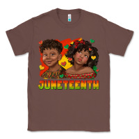 Chestnut juneteenth with afro black kids Classic Tee - texasbilliewilder