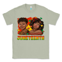 Matcha juneteenth with afro black kids Classic Tee - texasbilliewilder