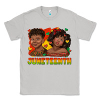 Moon Dust juneteenth with afro black kids Classic Tee - texasbilliewilder