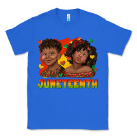 True Royal juneteenth with afro black kids Classic Tee - texasbilliewilder