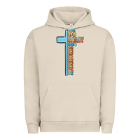 Pigment French Oak i can do all things through christ who strengthens Urban Hoodie - MaliasSmallBusiness