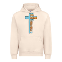 Sandshell i can do all things through christ who strengthens Urban Hoodie - MaliasSmallBusiness