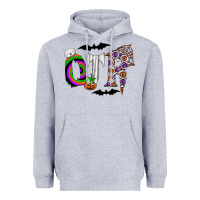 Heather Grey otr Heavyweight Hoodie - CowhideDigitalArt