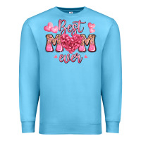 Ocean Blue best mom ever mother's day Premium Sweatshirt - JahusDesignShop