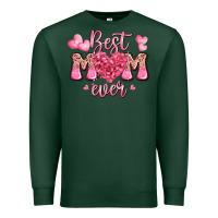 Sports Green best mom ever mother's day Premium Sweatshirt - JahusDesignShop