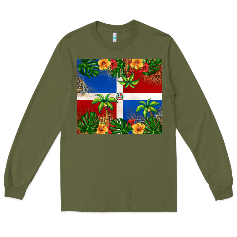 Dominican Republic Long Sleeve Tee by RanaPortraitStore | Teevron