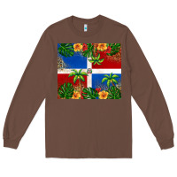 Chestnut dominican republic Long Sleeve Tee - RanaPortraitStore