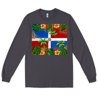 Smoke dominican republic Long Sleeve Tee - RanaPortraitStore