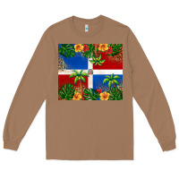 Toasted Coconut dominican republic Long Sleeve Tee - RanaPortraitStore