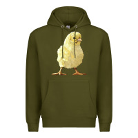 Army Green Chick Premium Hoodie - LillyAllenDesigns