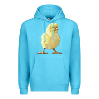 Ocean Blue Chick Premium Hoodie - LillyAllenDesigns