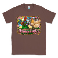 Chestnut happy easter rooster chicken and chick Classic Tee - RanaPortraitStore