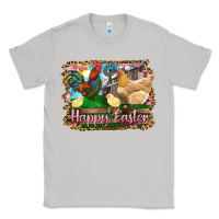 Moon Dust happy easter rooster chicken and chick Classic Tee - RanaPortraitStore