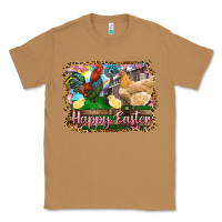 Toasted Coconut happy easter rooster chicken and chick Classic Tee - RanaPortraitStore