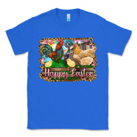 True Royal happy easter rooster chicken and chick Classic Tee - RanaPortraitStore