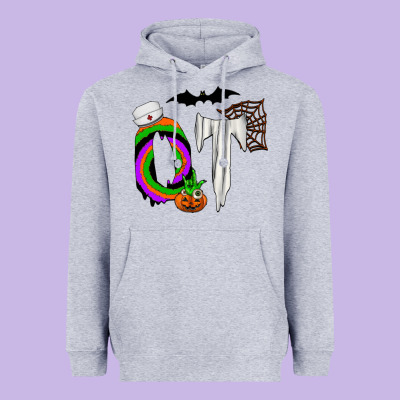 Ot Heavyweight Hoodie Designed By Cowhidedigitalart