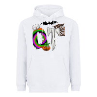 White ot Heavyweight Hoodie - CowhideDigitalArt