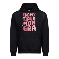 Black in my tired mom era Urban Hoodie - MaliasSmallBusiness